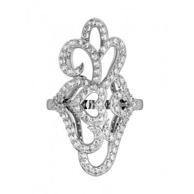 Diamond Valentines Cocktail ring